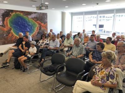 Die Gste bekamen eine sehr gute Prsentation ber die aktuelle Entwicklung geboten.