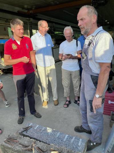 Max Panhans bedankte sich 