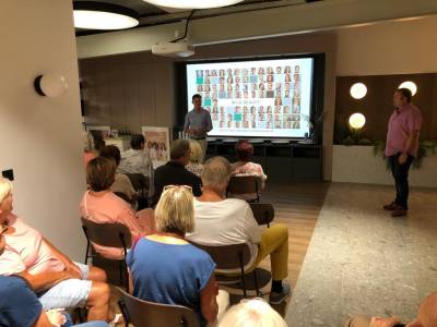 Max Panhans bedankte sich zu Beginn bei Noah Wild fr die Einladung.