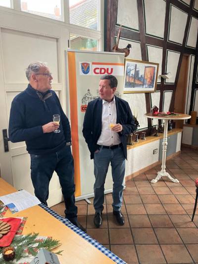 Auch Brgermeister Alexander Kreissl war unter den Gsten.