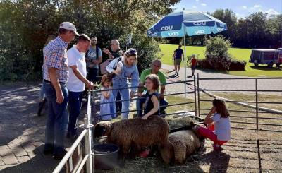 Auch Alexander Kreissl schaute dabei zu.