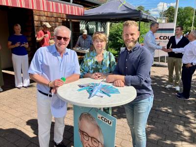 Fr persnliche Gesprche mit den Abgeordneten war wie immer auch Gelegenheit.