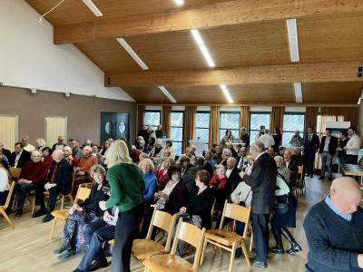 Zu der Veranstaltung waren ber 100 Gste der Einladung der Ortspartei gefolgt.