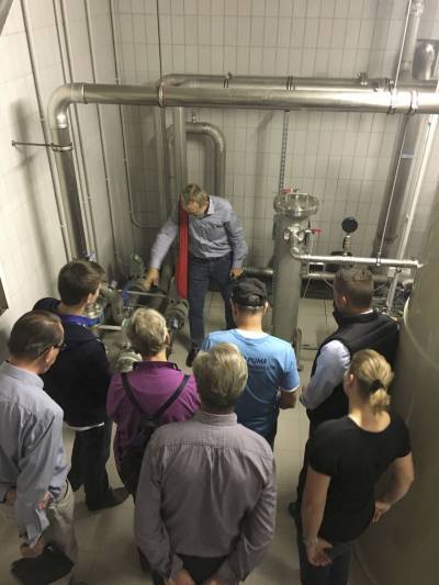 Eine Besonderheit in Balkhausen ist die Entsuerung der Wassers.