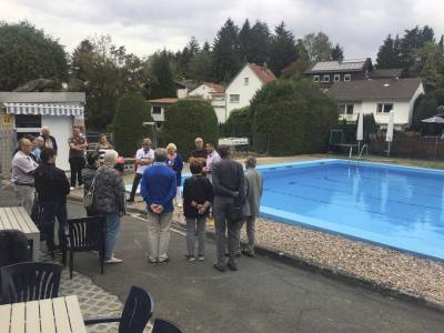 Als grosses Projekt steht vor der nchsten Saison der Austausch der Dichtfolie an.