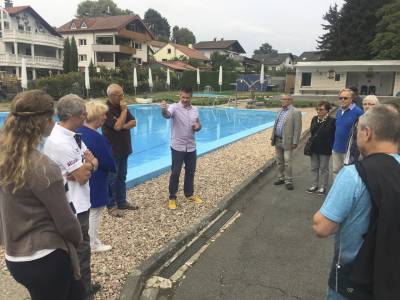 Vorsitzender Daub erluterte die erfolgreiche Ttigkeit des Vereins, der jetzt ber 800 Mitglieder hat.