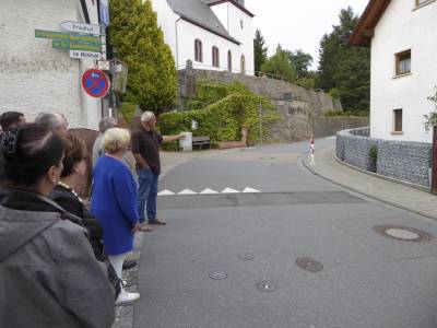 Freitag ging es nach Ober-Beerbach in die Ernsthfer Strasse wegen der dort bestehenden Verkehrsproblematik.