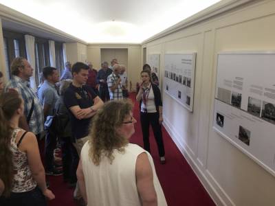 In einer sehr guten Fhrung wurden die historischen Zusammenhnge bestens geschildert.