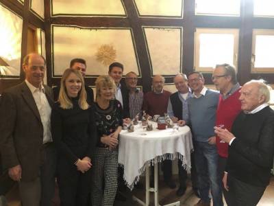 Die CDU-Aktiven und Brgermeister Kreisssl waren natrlich auch dabei.