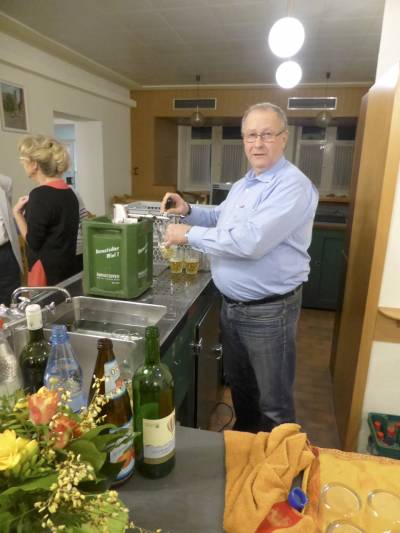 Fr die Getrnke war unser Kreisbeigeordneter Marco Hesser zustndig.