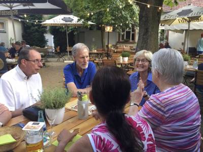 Der angenehme Abend wurde allseits genossen.