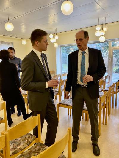 Panhans mit Stellvertreter Jrgen Neipp