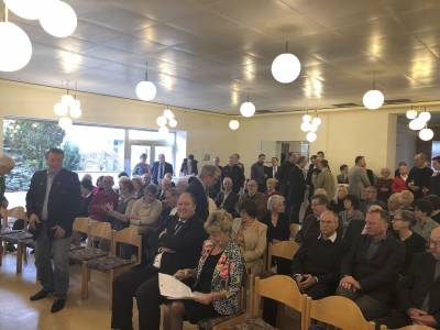 Ca. 100 Besucher waren der Einladung der CDU zum Neujahrsempfang gefolgt.