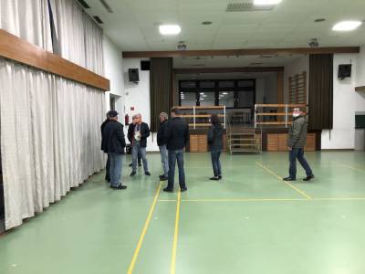 Ein groes Thema in Balkhausen war die Umnutzung der nicht mehr gebrauchten Kegelbahn als Lagerraum fr Vereine.