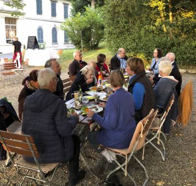 Im weiteren Verlauf des Abends ging der Fokus der Gesprche zu aktuellen bundespolitischen Themen.